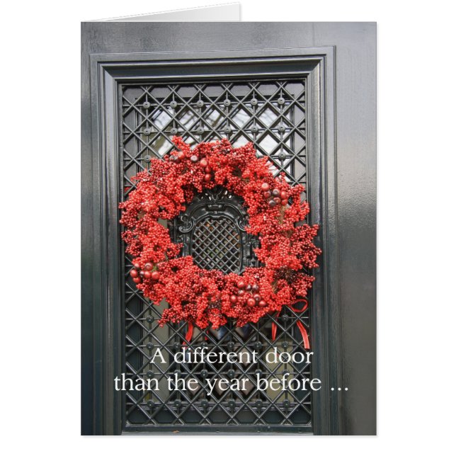 New Address Announcement Christmas Card (Front)