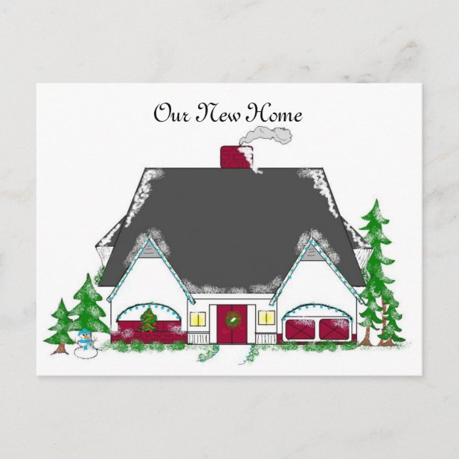 New Address Announcement Postcard (Front)