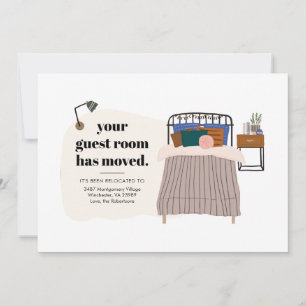 New Address Boho Guest Bedroom Decor Moving Announcement