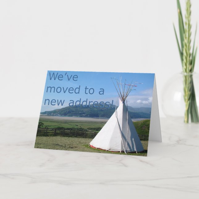 New address card (Front)