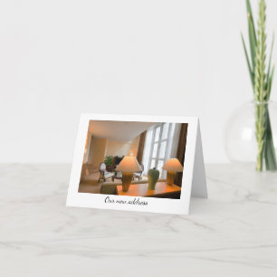 New address card