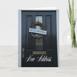 New Address Christmas Card