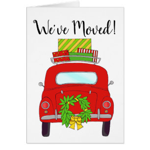 New address Classic Christmas Car