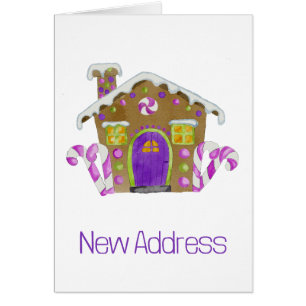 New Address  Gingerbread House
