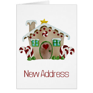 New Address  Gingerbread House
