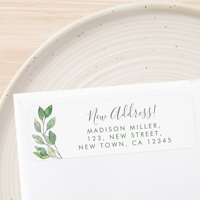 New Address Greenery Return Address (Creator Uploaded)