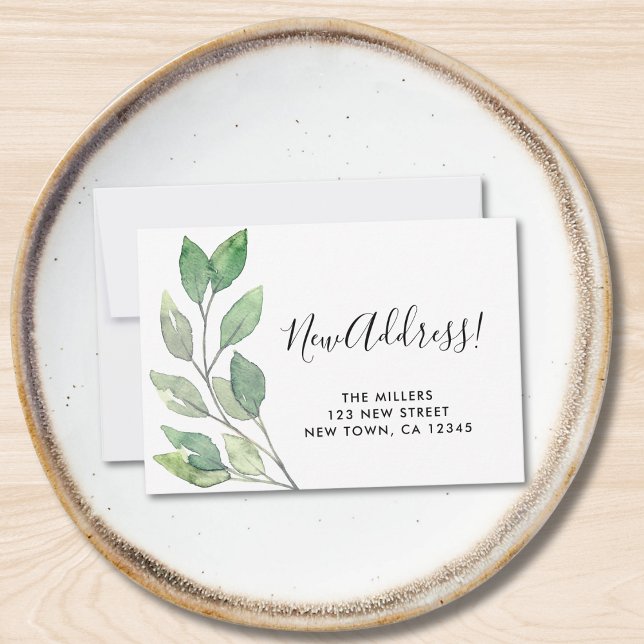 New Address Moving Announcement Mini Card (Creator Uploaded)