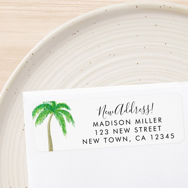 New Address Palm Tree Return Address (Creator Uploaded)