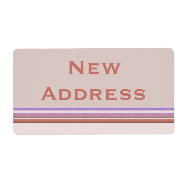 New Address Pastel (Front)