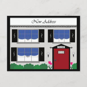 New Address Post Card