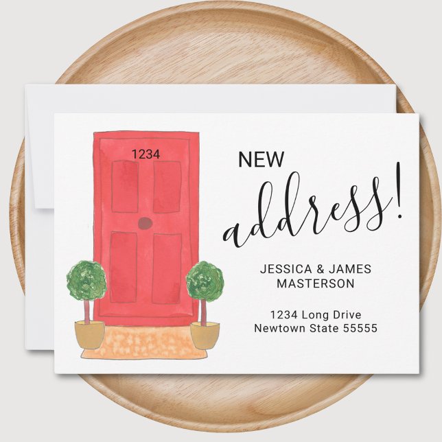 New Address Red Door Moving  Announcement (Creator Uploaded)