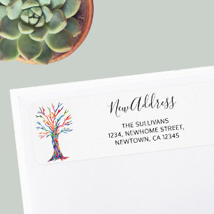 New Address Return Address