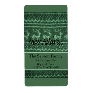 New Address Ugly Christmas Sweater