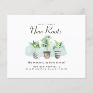 New Address We've Moved House Announcement