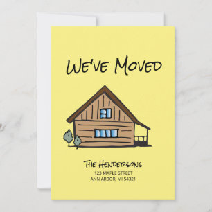 New Address We've Moved Moving Announcement