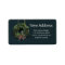 New Address x-mas wreath Holiday Label