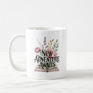 New Adventure Awaits Graduation Personalised Coffee Mug