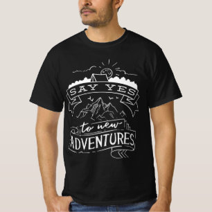 New Adventures Camping gift T-Shirt