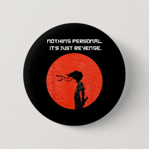 New Afro Samurai Manga Anime Cartoon Tee  6 Cm Round Badge