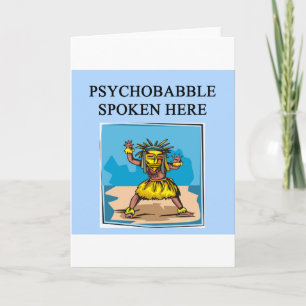 new age psychology design card