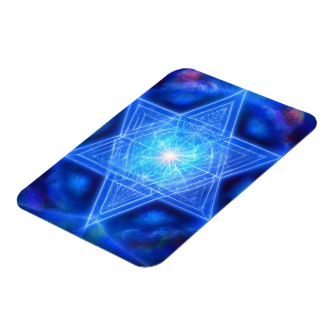 New Age Star of David Magnet (Left Side)