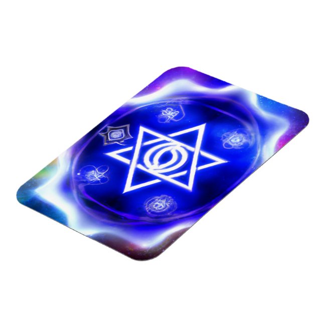 New Age Star of David Magnet (Left Side)