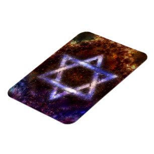 New Age Star of David Magnet