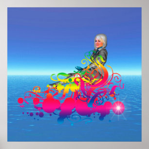 New Age Travel Poster