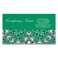 New Age Yoga Instructor emerald green Mandala