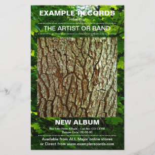 New Album Launch - Photo Textured Flyer