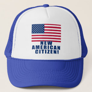New American Citizen Gifts and Tshirts Trucker Hat