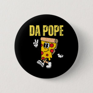 New American Pope Us Pope Leo Xiv Pizza 6 Cm Round Badge