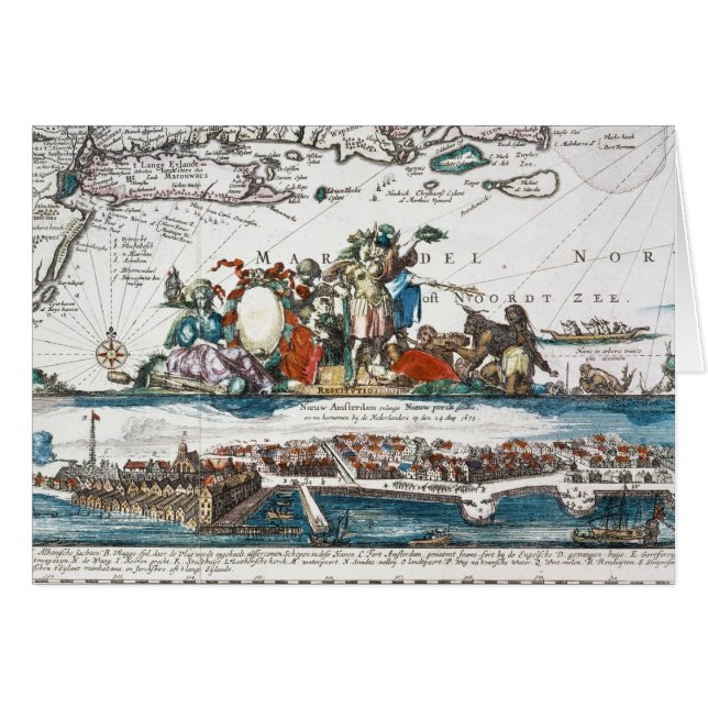 NEW AMSTERDAM, 1673 (Front Horizontal)