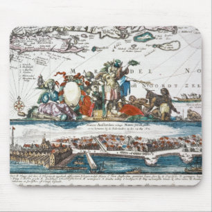 NEW AMSTERDAM, 1673 MOUSE MAT