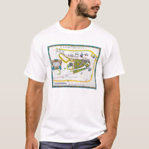 New Amsterdam Map, 1661 T-Shirt