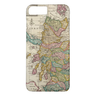 New and correct map of Scotland and the Isles Case-Mate iPhone Case