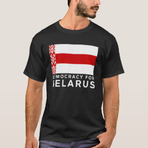 New and Old Belarus Flag To Symbolise Democracy T-Shirt