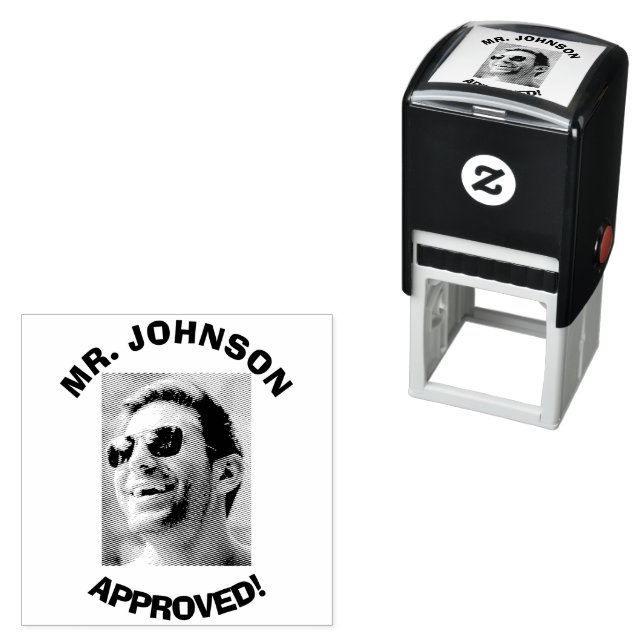 NEW! Approved! Self Inking Stamp - Black ink (In Situ)