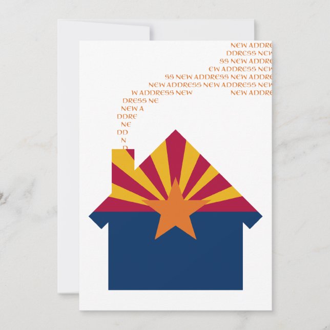 new arizona address announcement (Front)