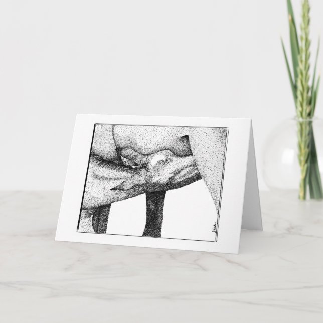 New Arrival Baby Card (Front)