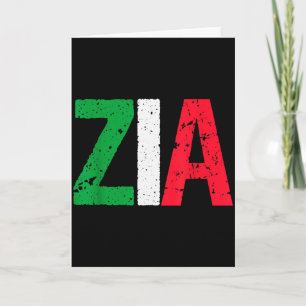 New Aunt Italian Zia Italian American Aunt Gift Card
