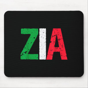 New Aunt Italian Zia Italian American Aunt Gift Mouse Mat