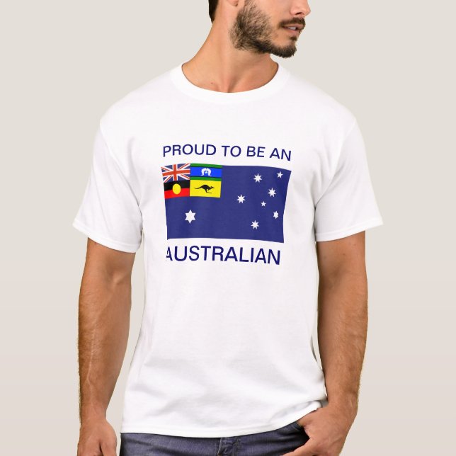 New Australian Flag T-Shirt (Front)