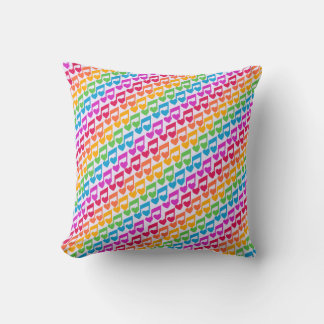 New Awesome Rainbow Notes Cushion