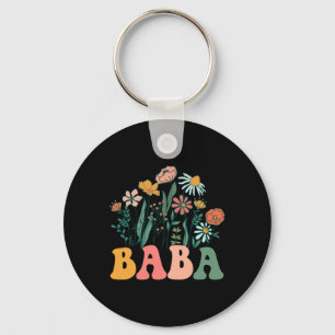 New Baba Wildflower First Birthday &amp; Baby Show Key Ring