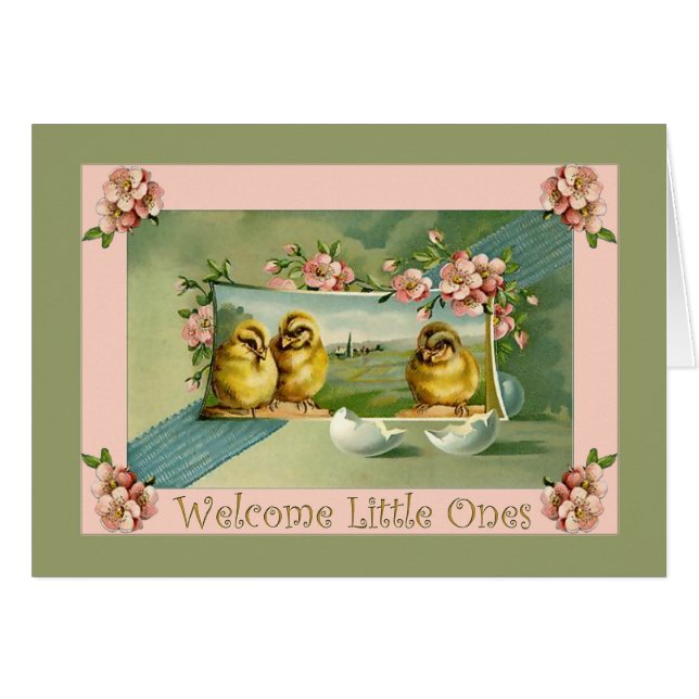 New Babies, Triplets, Welcome to the world (Front Horizontal)