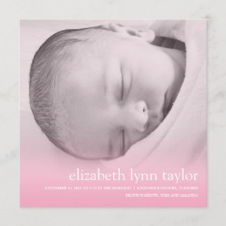 New Baby Announcement