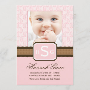New Baby Announcement Cards