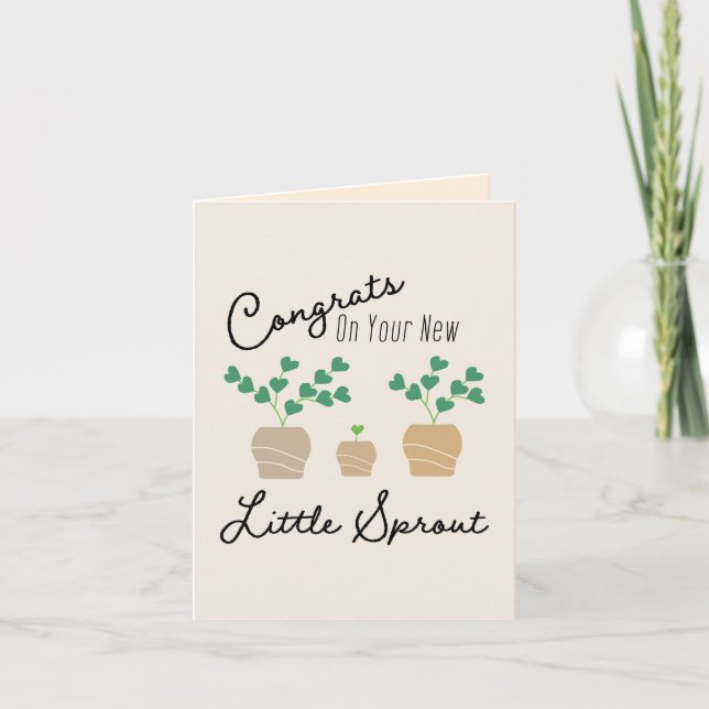New Baby Card  (Front)