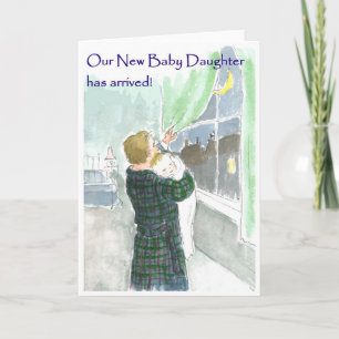 New Baby Girl Arrival Announcement